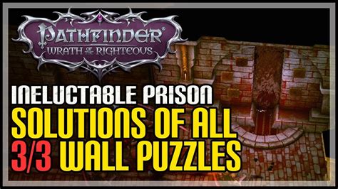 Ineluctable prison pathfinder. Things To Know About Ineluctable prison pathfinder. 